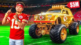 Stupidly Expensive Things Patrick Mahomes Owns [upl. by Nytnerb]