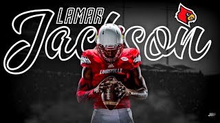 Most Electrifying Player in College Football  Louisville QB Lamar Jackson Career Highlights ᴴᴰ [upl. by Kesley]