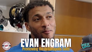 Jacksonville Jaguars TE Evan Engram on Preparing for the Indianapolis Colts [upl. by Rosenstein]