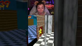 Backwards Long Jump Glitch supermario64 blj shorts [upl. by Eiralav]