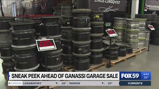 Chip Ganassi Racing hosts firstever garage sale [upl. by Eednyl]