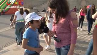 SAT7 KIDS  ASNews Report for Ep 91  Kermes Val Pere Jacque [upl. by Windy]