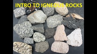 Rock Identification with Willsey Intro to Igneous Rocks [upl. by Ainoz]