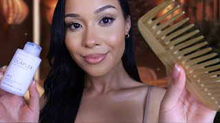 ASMR Relaxing Scalp Treatment amp Spa Massage For Headaches 🌿 Hair play Hair Brushing amp Shampoo [upl. by Kaden]