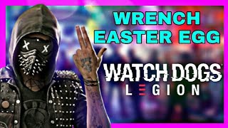 Wrench Mask Easter Egg  Watch Dogs Legion [upl. by Anwadal]