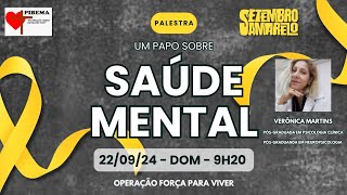 PALESTRA SOBRE SAÚDE MENTAL  220924 [upl. by Otiv]