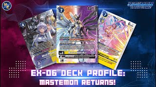 EX06 Deck Profile Mastemon Returns Ft Ben [upl. by Naitsirhc486]