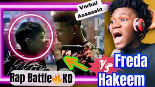 Freda Vs Hakeem Made Rap Battle Of The Century [upl. by Allesor201]