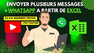 Envoyer message WhatsApp avec Excel [upl. by Tterb]