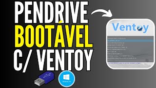 COMO CRIAR PENDRIVE BOOTÁVEL DO WINDOWS 10 COM O VENTOY 2023 [upl. by Ivey]