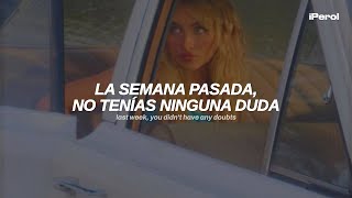 Sabrina Carpenter  Coincidence Español  Lyrics [upl. by Yelserp]