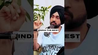 Diljit Dosanjh😍 I am proud to be an Indian 🇮🇳 shorts podcast [upl. by Matelda]