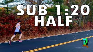 Running a Sub 120 Half Marathon at the New England Half Marathon Philadelphia Marathon 250 Build [upl. by Hsreh939]