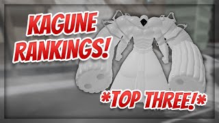 Best Kagune for Experienced Players  Top 3  RoGhoul  Roblox [upl. by Oniluap37]