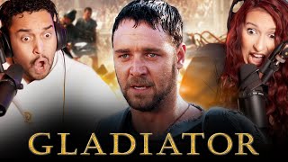 GLADIATOR 2000 MOVIE REACTION  WHAT AN INCREDIBLE EPIC  First Time Watching  Review [upl. by Ettena541]