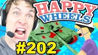 Happy Wheels  FREAKING TANK [upl. by Alyosha363]