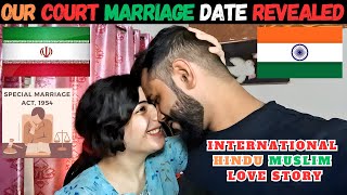 Faiza Diwakar Ki Special Marriage Act Mai Court Marriage Ki Date Aagyi faiza diwakar marriage [upl. by Maxfield154]