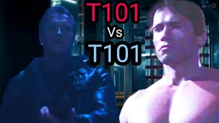 Terminator movie when T101 fights with T101 [upl. by Lauree976]