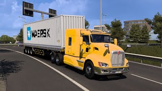 GKVFJX GAMING ETS2 151065S NEW UPDATE TRUCK MOD KENWORTH T660 BY CYRUSTHEVIRUS V10 150 151 [upl. by Eedyak499]