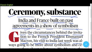 The Hindu editorial in hindi  Editorial  29 January 2024  English Newspaper reading [upl. by Gazzo]