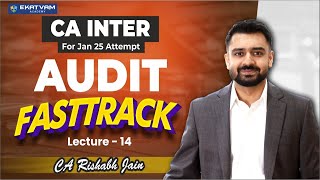 Lecture 14  CA Inter Audit Fastrack For Jan 2025 Exam  SA 230 amp SA 300  cainter [upl. by Undis]