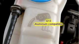 Audi G12 Aluminum Compatible Coolant Antifreeze [upl. by Yerdua]