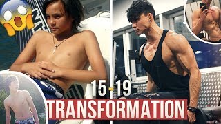 MA TRANSFORMATION PHYSIQUE  Des Arts Martiaux à la Musculation 1519 ans   20 kg 💪🏼 [upl. by Urbani662]