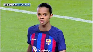 You Wont Believe How Good Ronaldinho Jr Has Become [upl. by Antony812]