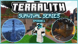 A New Beginning  Minecraft  Terralith  Episode 1 [upl. by Aicargatla]