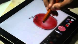 Drawing using Paper by FiftyThree Simple and best drawing apps on ipad [upl. by Travis]