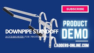 VShape Downpipe Ladder Stand Off  Essential Ladder Accessory Demo by LaddersOnline [upl. by Brenan]