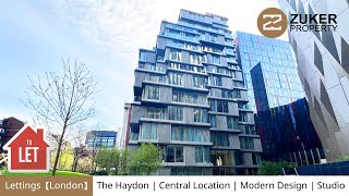 Lettings【London】The Haydon  Central Location  Modern Design  Luxurious Studio [upl. by Ruy]