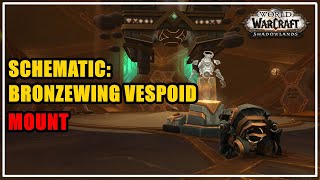 How to get Schematic Bronzewing Vespoid Mount WoW [upl. by Akinej]