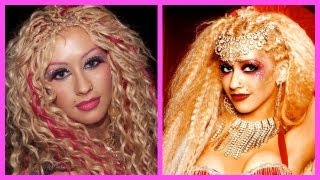 Christina Aguilera Hair Tutorial with Leah [upl. by Casimir162]