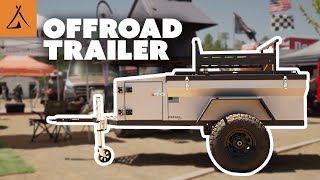 Rustic Mountain Overland PATROL XCT Offroad Trailer [upl. by Ahsenyt170]