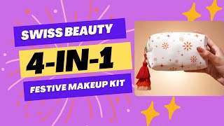 Swiss Beauty 4 in 1 Makeup Kit  Affordable Makeup Kit  Sakshi Narang Sakhi [upl. by Adnwahs581]