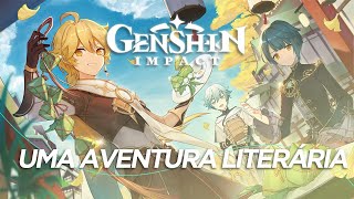 GENSHIN IMPACT  Uma Aventura LiteráriaMissão Completa [upl. by Tucker258]