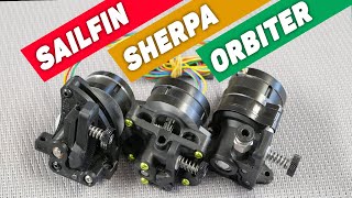 Легкие Фидеры для 3Д Принтеров  Sherpa Mini Orbiter Sailfin Extruder [upl. by Natalee]