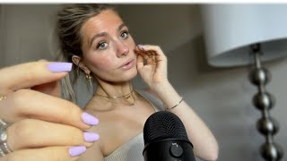 ASMR Repeating Tingly Trigger Words In a Southern Accent 🤠Hand Movements Articulated Whisper [upl. by Refanej]