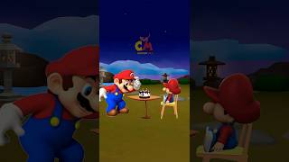 Mario Cake Snatching 😱🤣Animation meme shorts animation memes mario [upl. by Rea]