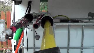 Water Fed Van Pole Holders Window Cleaning Van [upl. by Giacobo]