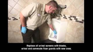 Nilodor Restroom Cleaning and Maintenance Procedures [upl. by Nilreb]