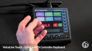 VoiceLive Touch  Using a MIDI Controller Keyboard [upl. by Stepha]