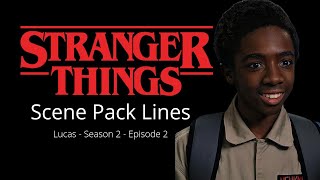 Scene pack Lucas  Season 2  Episode 2  Audio  Lines [upl. by Rudelson688]