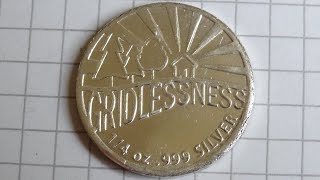 14 oz 999 Pure Silver Coins from Gridlessness 2024 [upl. by Artied581]