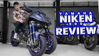 Yamaha Niken 1st Ride amp Review Soundcheck  Rare Bike In The Phils [upl. by Neerak378]