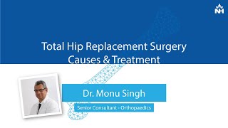 What is Total Hip Replacement Surgery Causes and Treatment  Dr Monu Singh [upl. by Barboza492]