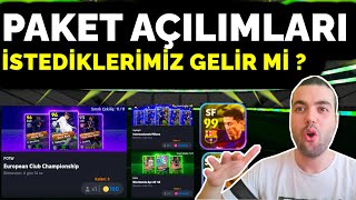 PAKET AÇILIMLARI 🔥 İSTEDİKLERİMİZ GELİR Mİ  EFOOTBALL 2024 MOBİLE UCL LİG İNTER TOP AÇILIMI [upl. by Etrem]