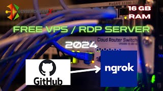 RDP GRATIS VIA GITHUB DAN NGROK 2024 WORK 100 [upl. by Floyd]