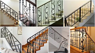 Metal stair railing design ideas  Metal stair grill design ideas [upl. by Fitz]